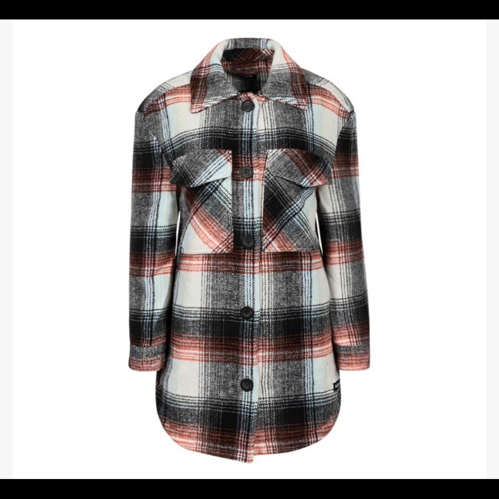Hurley Women's Plaid Shacket